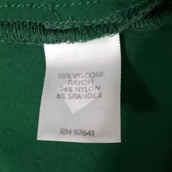 J Jill Size L Top Ponte Knit Button Accent Sleeves Long Sleeve Pullover Blouse - Picture 11 of 12